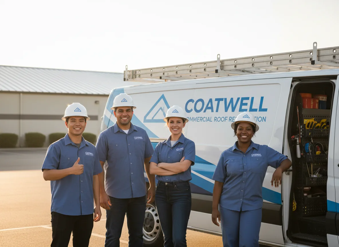 Commercial roof coating company in Greer, AZ